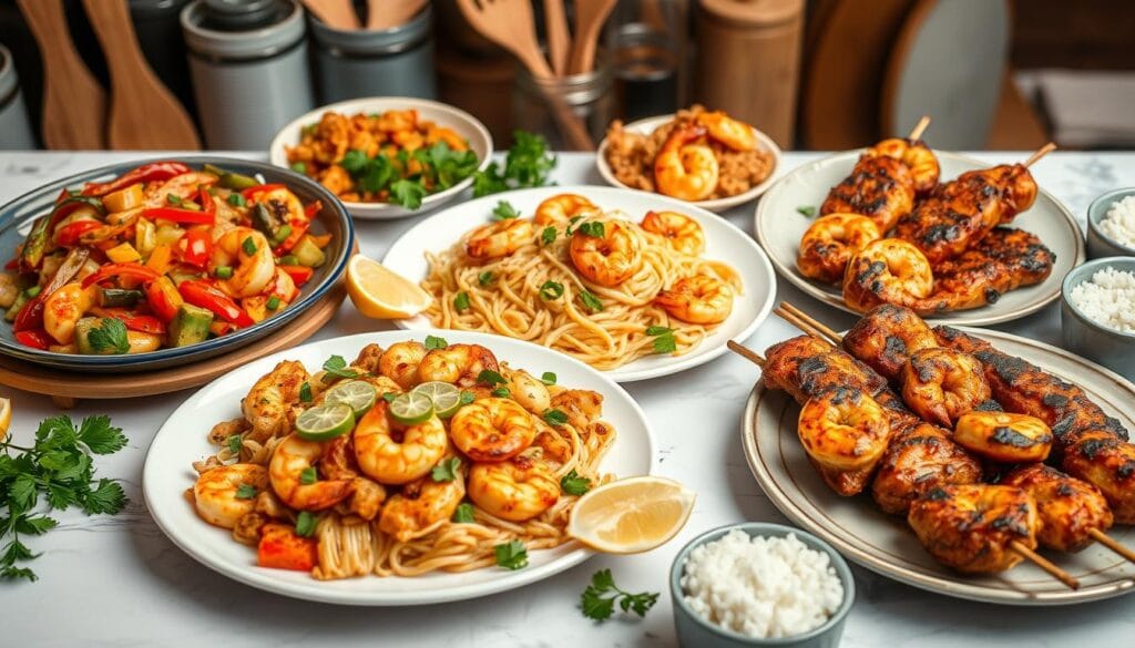 chicken and shrimp recipes